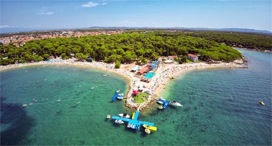 Blue City Apartment'S Repic Biograd Na Moru Esterno foto